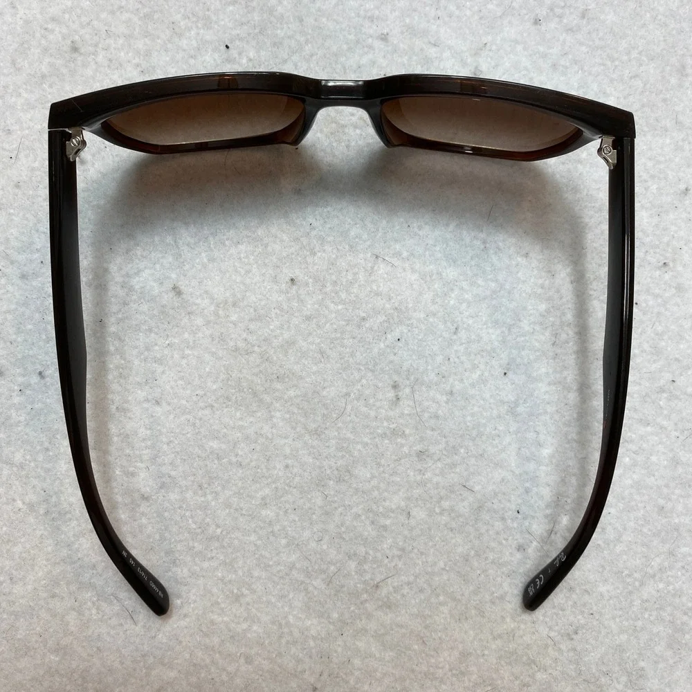 Ray-Ban RB 4466D Sunglasses Unisex OS Brown Square Gradient Lenses